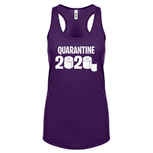 2020 Quarantine Womens Racerback Tank Top