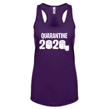2020 Quarantine Womens Racerback Tank Top