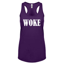 Woke Womens Racerback Tank Top