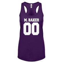 M. BAKER 00 Womens Racerback Tank Top