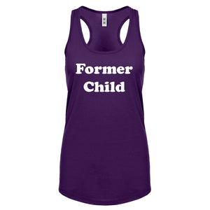 Former Child Womens Racerback Tank Top