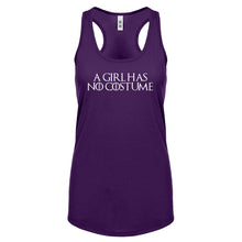 Racerback A Girl Has No Costume Womens Tank Top