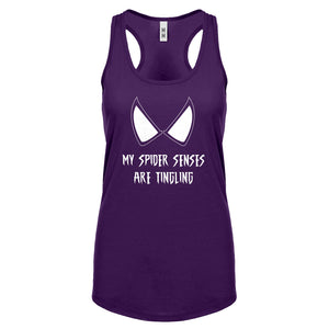 My Spider Senses are Tingling Womens Racerback Tank Top