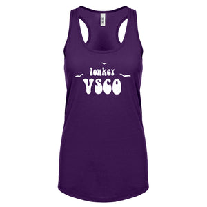 Lowkey VSCO Womens Racerback Tank Top