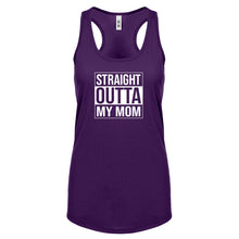 Straight Outta My Mom Womens Racerback Tank Top