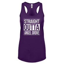Racerback Straight Outta Angel Grove Womens Tank Top