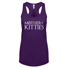 Racerback Mother of Kitties Womens Tank Top