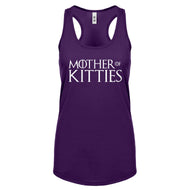 Racerback Mother of Kitties Womens Tank Top