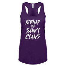 Kidnap the Sandy Claws Womens Racerback Tank Top