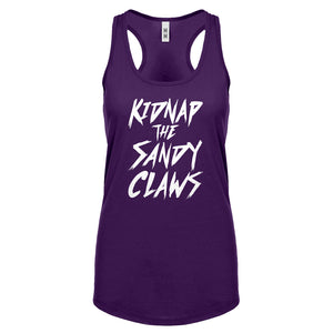 Kidnap the Sandy Claws Womens Racerback Tank Top