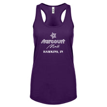 Starcourt Mall Hawkins Indiana Womens Racerback Tank Top