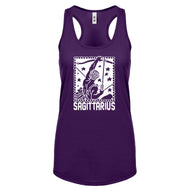 Racerback Sagittarius Zodiac Astrology Womens Tank Top