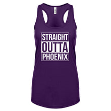 Straight Outta Phoenix Womens Racerback Tank Top