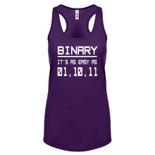Racerback Binary Womens Tank Top
