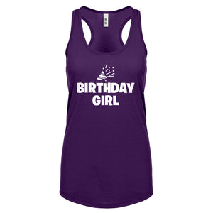 Birthday Girl Womens Racerback Tank Top