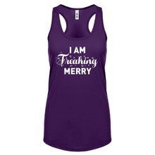 Freaking Merry Womens Racerback Tank Top