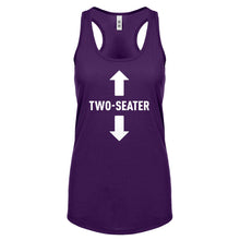 Two Seater Womens Racerback Tank Top