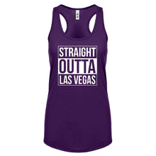 Straight Outta Las Vegas Womens Racerback Tank Top