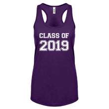 Racerback Class of 2019 Womens Tank Top