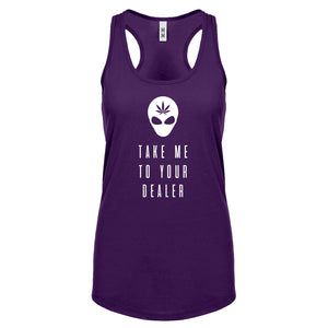 Take Me to Your Dealer Womens Racerback Tank Top