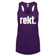 Racerback REKT Womens Tank Top