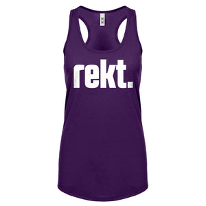 Racerback REKT Womens Tank Top