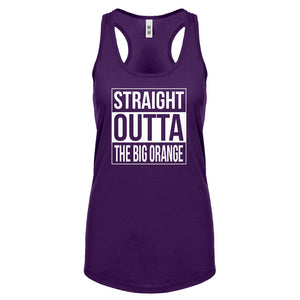 Straight Outta the Big Orange Womens Racerback Tank Top