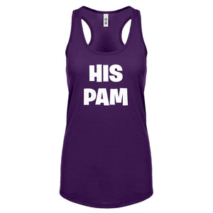His Pam Womens Racerback Tank Top