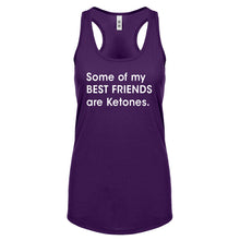 Racerback Some of my Best Friends are Ketones Womens Tank Top