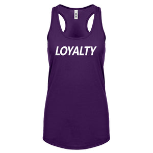 Loyalty Womens Racerback Tank Top