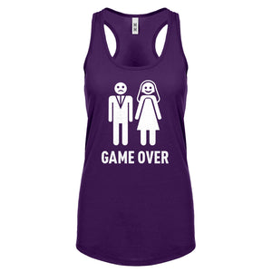 Game Over Womens Racerback Tank Top