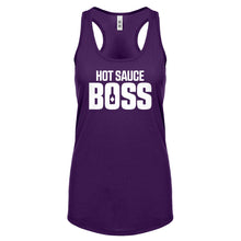 Hot Sauce Boss Womens Racerback Tank Top