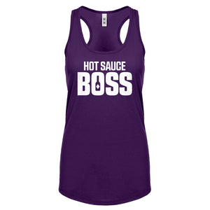 Hot Sauce Boss Womens Racerback Tank Top