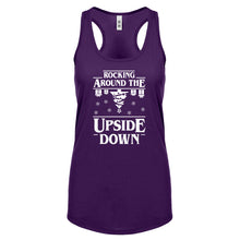 Rocking Around the Upside Down Womens Racerback Tank Top