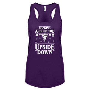 Rocking Around the Upside Down Womens Racerback Tank Top
