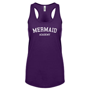 Racerback Mermaid Academy Womens Tank Top