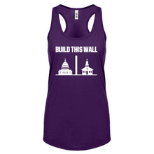 Build This Wall Womens Racerback Tank Top