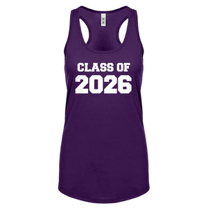 Class of 2026 Womens Racerback Tank Top