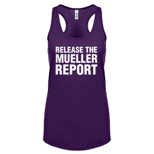 Release the Mueller Report Womens Racerback Tank Top