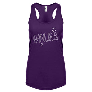 Girlies Womens Racerback Tank Top