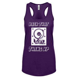 Racerback Back that Thing Up Womens Tank Top