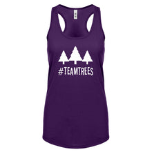 TEAM TREES Womens Racerback Tank Top