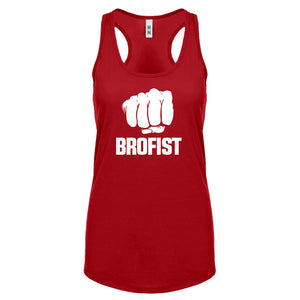 Racerback Brofist Womens Tank Top