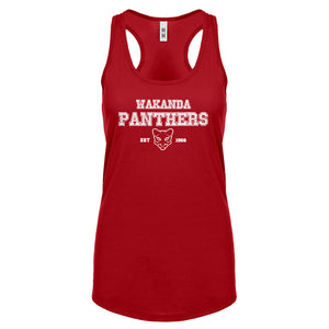 Racerback Wakanda Panthers 1966 Womens Tank Top