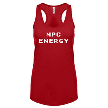 npc energy Womens Racerback Tank Top