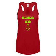Area 69 Womens Racerback Tank Top