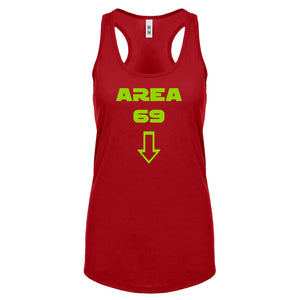 Area 69 Womens Racerback Tank Top