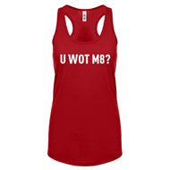 Racerback U Wot M8 Womens Tank Top