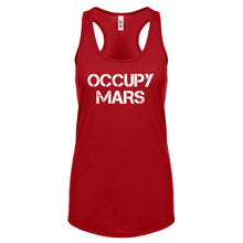 Occupy Mars Womens Racerback Tank Top