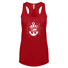 Racerback Love is my Anchor Womens Tank Top